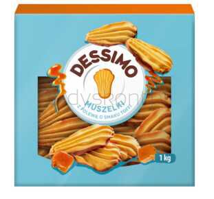 Ciastka Dessimo Kruche Z Polewą O SmakuToffi 1 Kg Mw Dobry Wybór Luz
