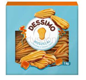 Ciastka Dessimo Kruche Z Polewą O SmakuToffi 1 Kg Mw Dobry Wybór Luz