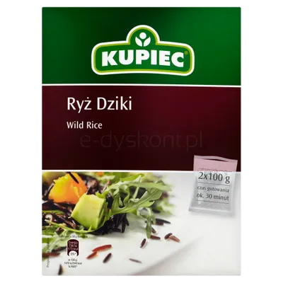 Kupiec Ryż Dziki 2 X 100G