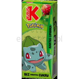 Kubuś Napój Jabłko, Kaktus, Limonka 200ml