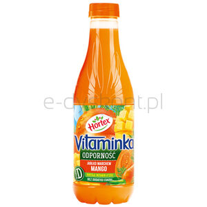 Hortex Vitaminka Odporność Jabłko, Marchew, Mango Butelka Pet 1L