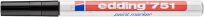 Edding Marker Olej owy E-751 1-2Mm, Czarny  - 2