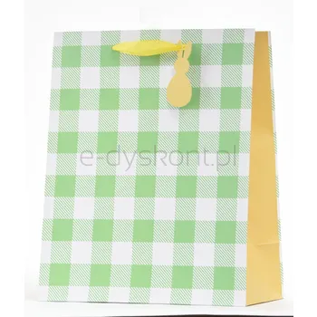 tr-20e torebka średnia wielkanoc, matowy laminat, wstążka