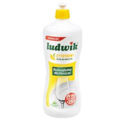 Ludwik Płyn do naczyń cytryna, 900g