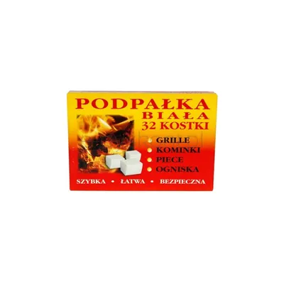 Podpałka Biała 32 Kostki