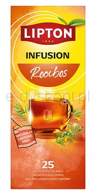 Lipton Herbata Feel Good Selection, Relax, czerwonokrzew, 25 kopert