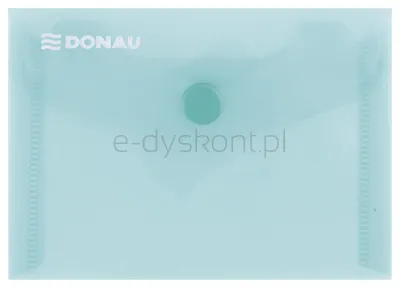 Donau Teczka Kopertowa Zatrzask, Pp, A7, 180Mikr., Zielona 
