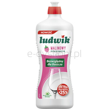 Ludwik Płyn Do Mycia Naczyń 900G Malinowy