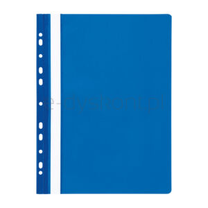 Skoroszyt A4 z europerforacją PP granat 10 sztuk