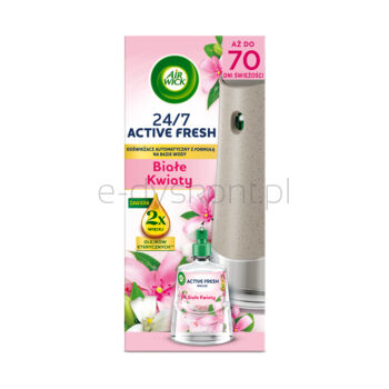 Air Wick Active Fresh Białe Kwiaty/ Jasmine Boquet 228 ml Komplet