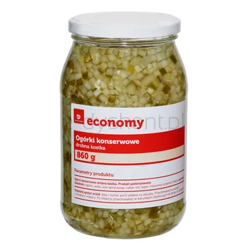 Tge Ogórki konserwowe drobna kostka 860g/500g