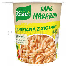 Knorr Danie Makaron Smietana Z Ziołami 59G
