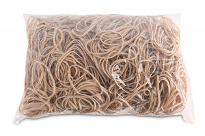 Office Products Gumki recepturki średnica 50mm, 1,5x3mm, 60% kauczuku, 1000g, zgrzewka, naturalne