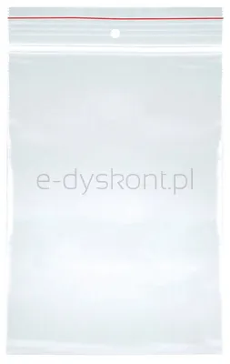 Office Products Torebka Strunowa Ldpe, 160X160Mm, 100Szt., Transparentna