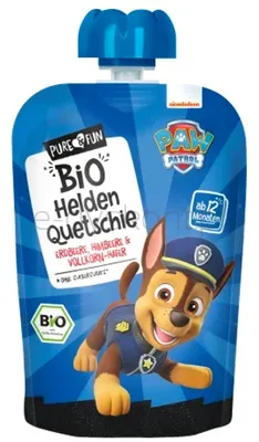 Przecier Truskawka- Malina Z Owsem Bio 100 G Psi Patrol- Chase