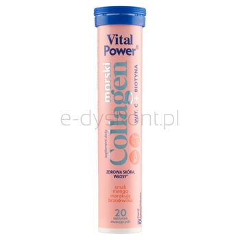 Kruger Vital Power Collagen Morski, 84G