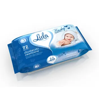 LULA Chusteczki nawilżane z pantenolem 72 szt.