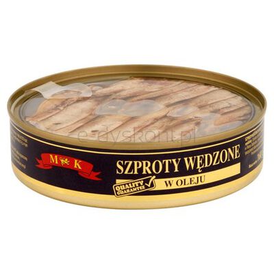Szprot Mk Wędzony W Oleju 160 G Konshurt