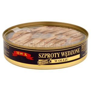 Szprot Mk Wędzony W Oleju 160 G Konshurt