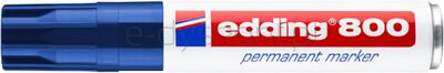 Marker permanentny e-800 EDDING, 4-12mm, niebieski