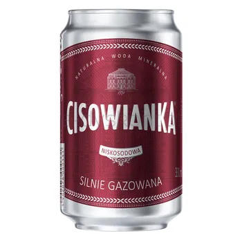 Cisowianka Woda Mineralna Silnie Gazowana 0,33L