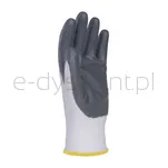 Donau Rękawice Safety Nitrile 01, Kat. Ii, Rozm. 8, Szare - 3