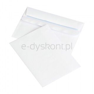 Office Products Koperty samoklejące SK, C6, 114x162mm, 75gsm, 1000szt., białe