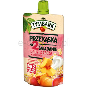 Tymbark Przekąska Na 2 Śniadanie Jogurt  Zboża + Owoce Sadu 100 G