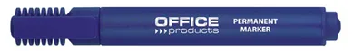 Office Products Marker permanentny ścięty, 1-5mm (linia), niebieski 