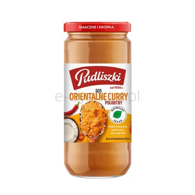 Pudliszki Sos orientalne curry pikantny 480g