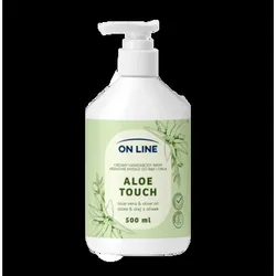 On Line Kremowe Mydło 2W1 Aloe Touch 500Ml
