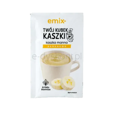 Kaszka manna banan emix 48g