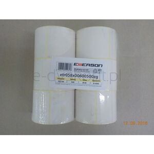 Etykieta na rolce 58mX60mm nawój 800 etykiet