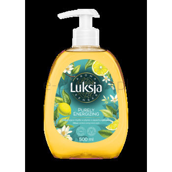 Luksja Aroma Senses Purely Energizing Pielęgnujące Mydło W Płynie O Zapachu Cytrusów 500 Ml