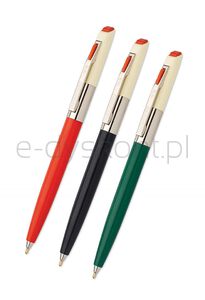 Ico Długopis automatyczny Retro 70'C, blister, wkład niebieski, mix kolorów