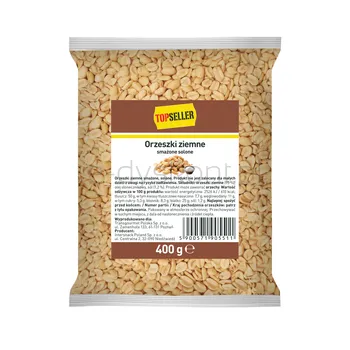 Topseller Orzeszki ziemne smażone solone 400 g