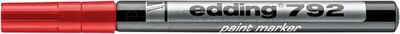 Marker olejowy e-792 EDDING, 0,8mm, czerwony