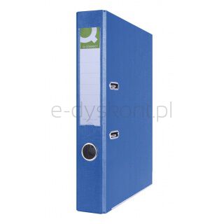 Q-Connect Segregator Hero z szyną, PP, A4/55mm, niebieski