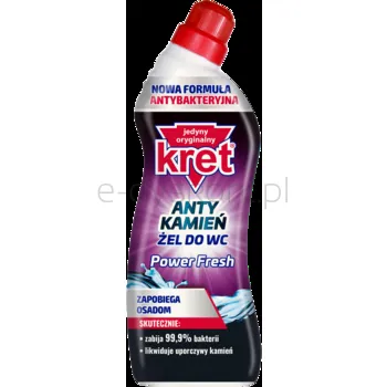 Kret Żel Do Wc Antykamień Power Fresh750G