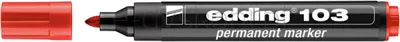 Edding Marker Permanentny E-103 Czerwony 