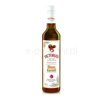 Victoria Cymes Syrop Barmański Słony Karmel 490 Ml