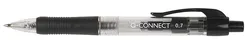 Q-Connect Długopis Automatyczny 0,7Mm, Czarny 