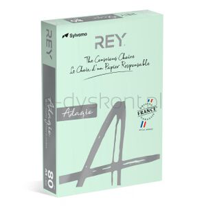 Rey Adagio Papier ksero A4, 80gsm, 81 j.zielony PASTEL *RYADA080X434 R200, 500 ark.