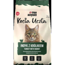 Pan Mięsko Kocia Uczta Indyk Z Królikiem 550 G