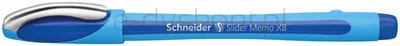 Schneider Długopis Slider Memo, Xb, Niebieski 