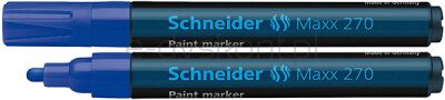 Schneider Marker Olej owy Maxx 270, Okrągły, 1-3Mm, Niebieski 