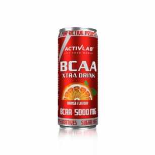 Bcaa Xtra Drink O Smaku Pomarańczy Activlab (Puszka 330 Mililitrów)