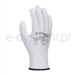 Donau Rękawice Safety Pu White, Kat. Ii, Rozm. 10, Białe - 2