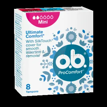 O.B. Procomfort Mini Tampony 8 Szt.