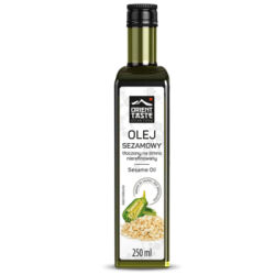 Olej sezamowy tłoczony na zimno nierafinowany 250ml Orient Taste